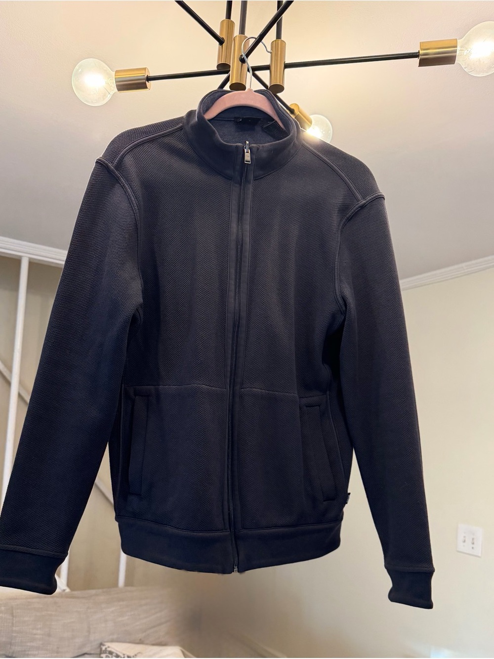 Hugo Boss Navy Regular Fit Jacket